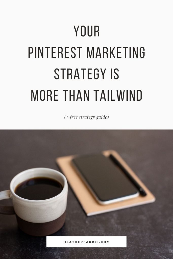 If you are wondering why you aren't succeeding on Pinterest then you probably need to take a look at your Pinterest marketing strategy. Using Tailwind to simply fill your queue won't help you. To grow your email list, increase traffic to your blog and drive more sales then you need to do more. Your strategy needs to include Pinterest SEO, creating fresh content and pinning regularly. Read more here about how you can be effective on Pinterest today. @tailwind