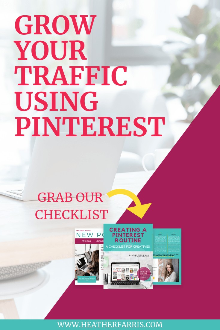 Grow your pinterest traffic by creating a routine