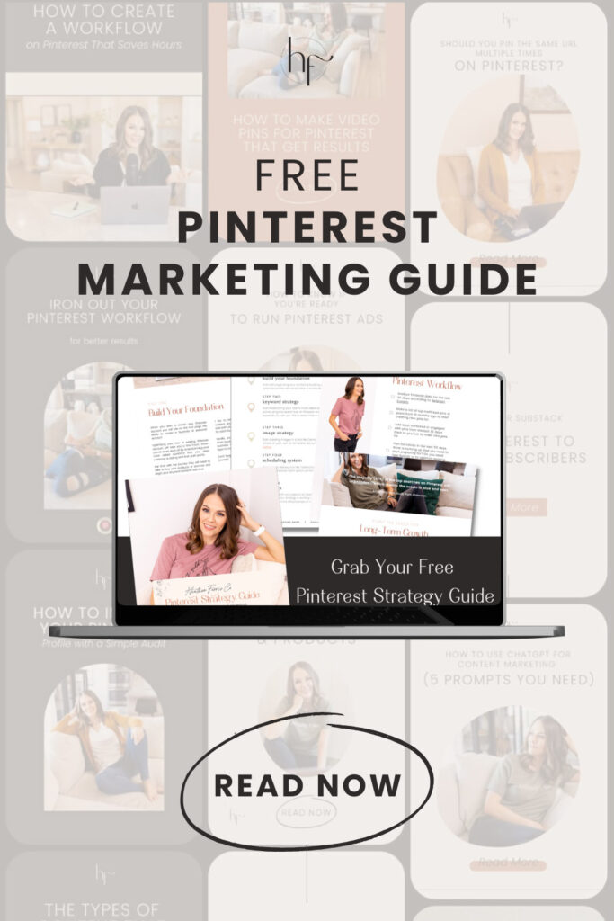 free Pinterest marketing guide