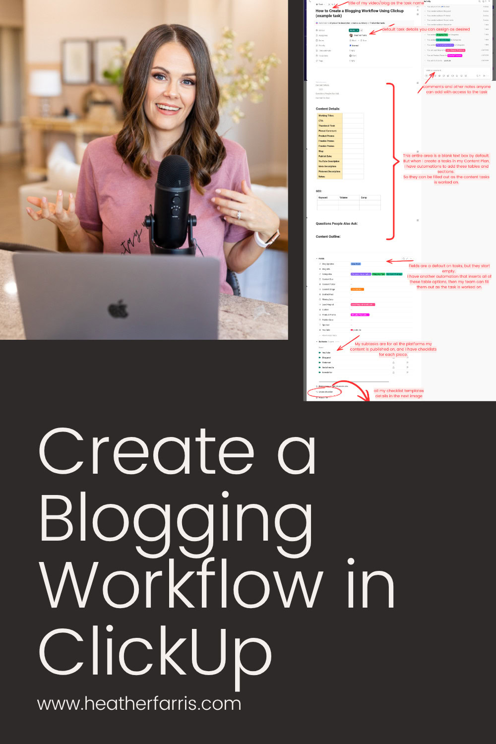 How to Create a Blogging Workflow Using Clickup