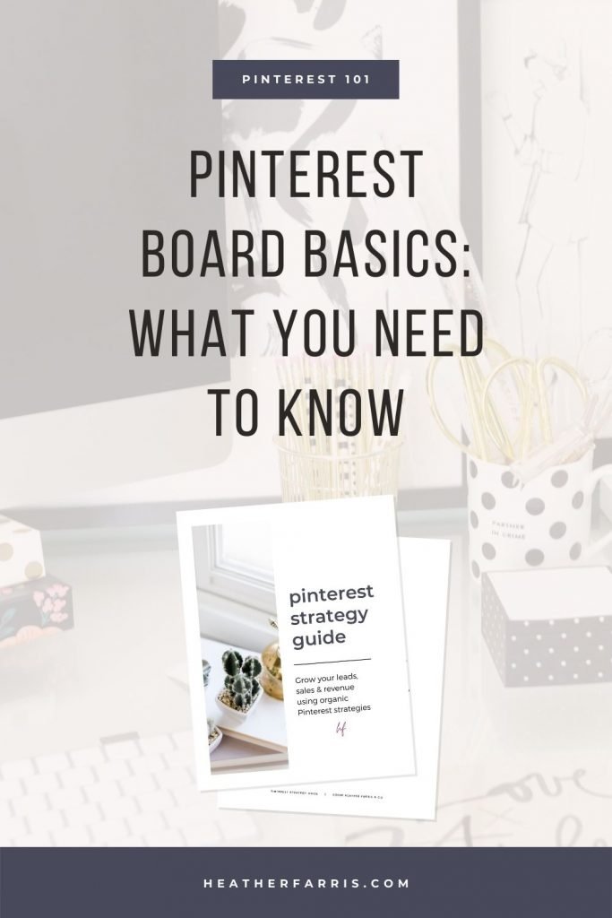 Most people think up Pinterest board ideas then create them without ever putting any second thought into why they need that board or how it will bring them traffic. Learn how to create your Pinterest board strategy as well as more details on the Pinterest board basics you need to grow your traffic from this platform. Build a stronger Pinterest marketing strategy by focusing on optimizing your Pinterest profile and boards. Your Pinterest keyword strategy is vital to your success on this platform.
