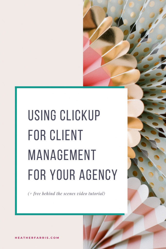 Using Clickup for Client Management for your agency