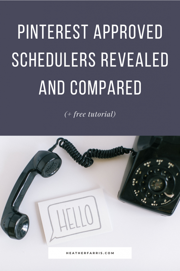 Pinterest Approved Schedulers Revealed and Compared