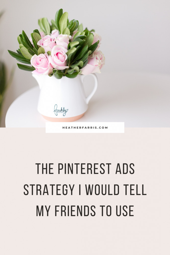 The Pinterest Ads Strategy I Would Tell My Friends To Use | The average return on ad spend for Pinterest ads is 1.3 to 2 times greater than other platforms like Facebook and Instagram. There are things that you need to know before you start running your own Pinterest ads.