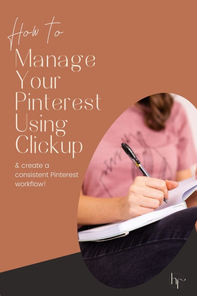 manage your pinterest strategy using clickup