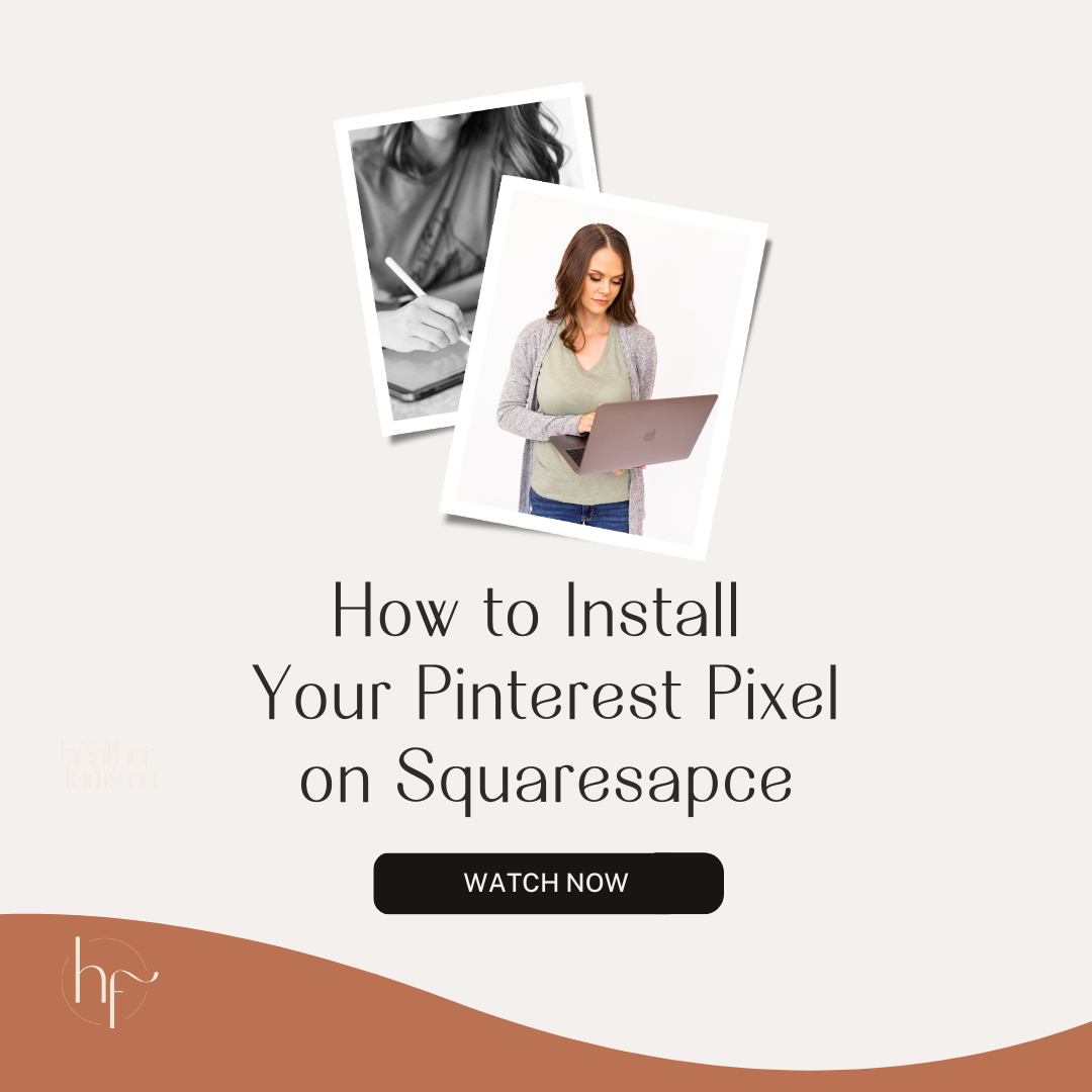 How to Install Your Pinterest Pixel on Squarespace