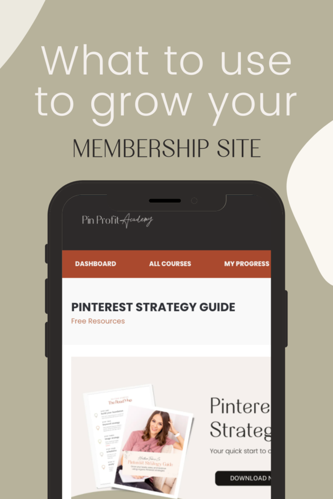 What to use to grow your membership site