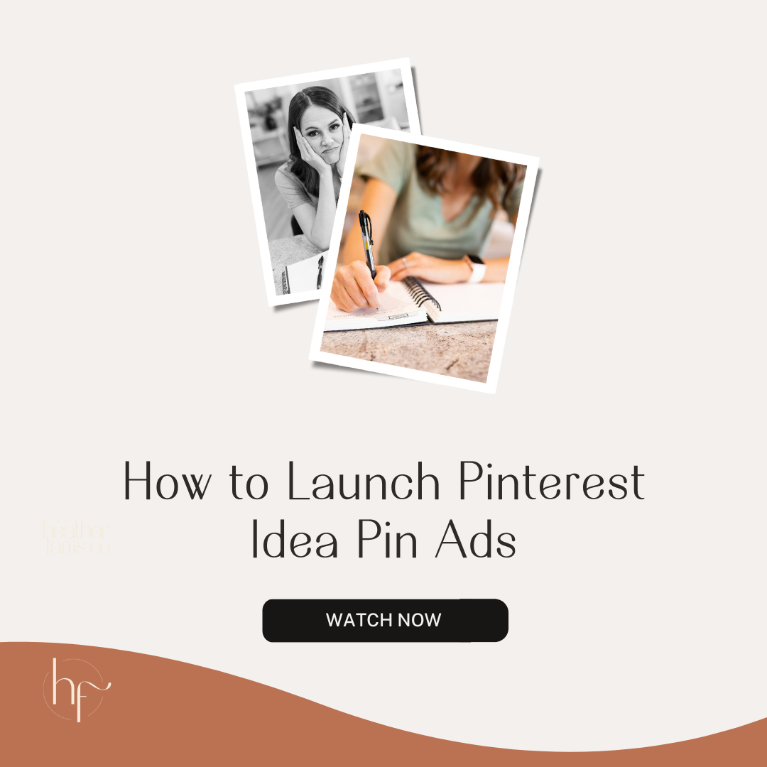 How to Launch Pinterest Idea Pin Ads
