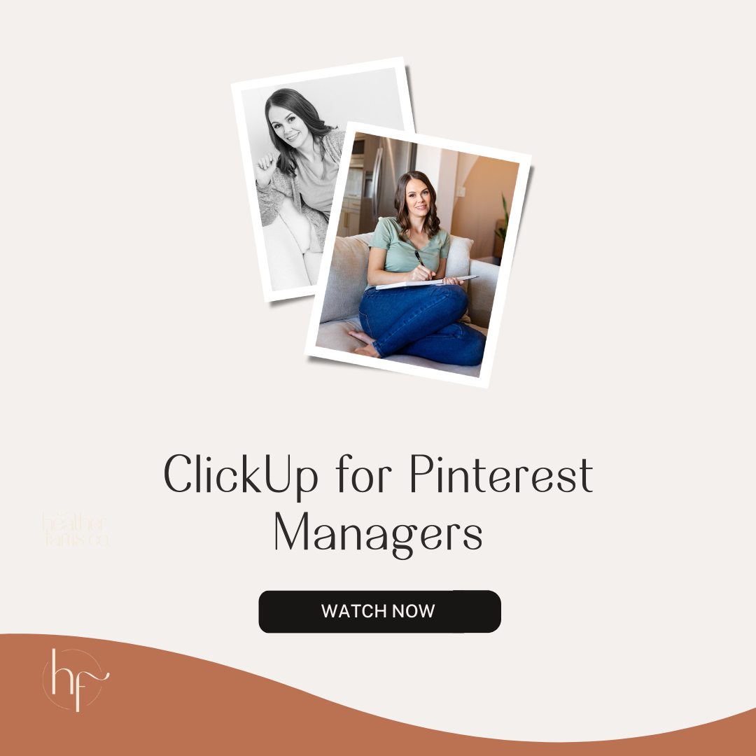 Clickup for Pinterest Managers