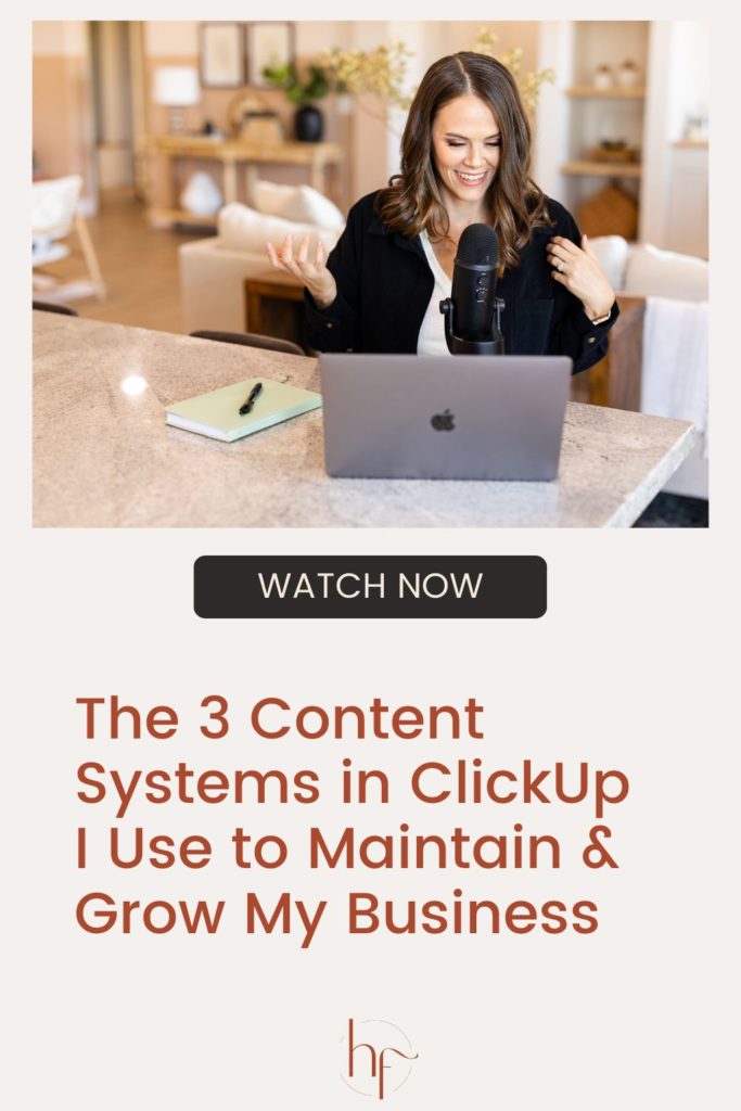 content systems in clickup