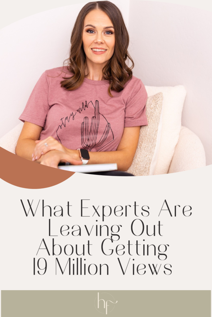 what experts are leaving out about getting views
