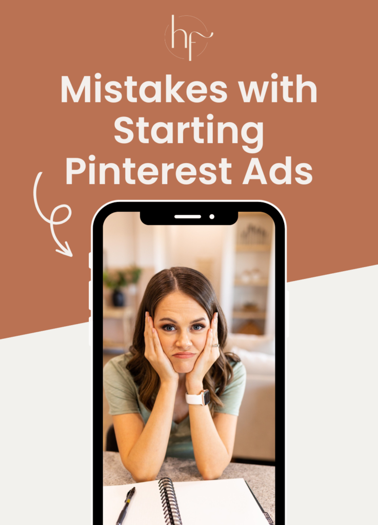 mistakes with starting pinterest ads