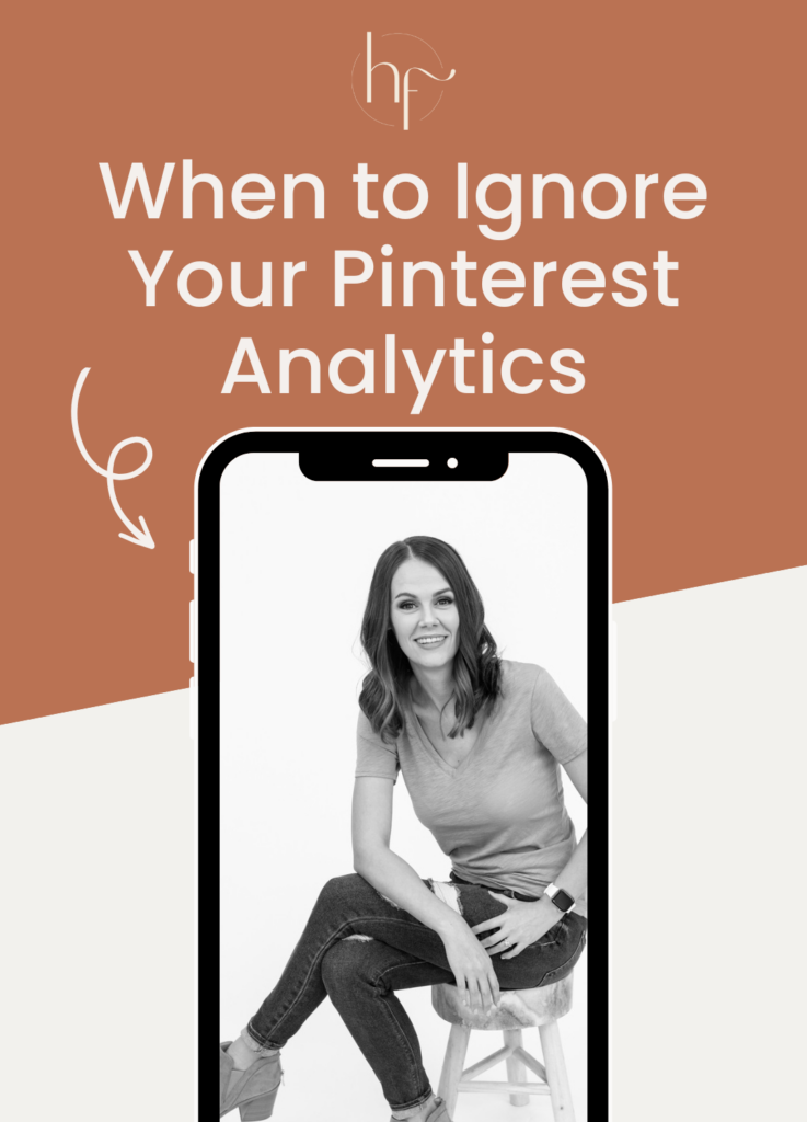when to ignore your Pinterest analytics