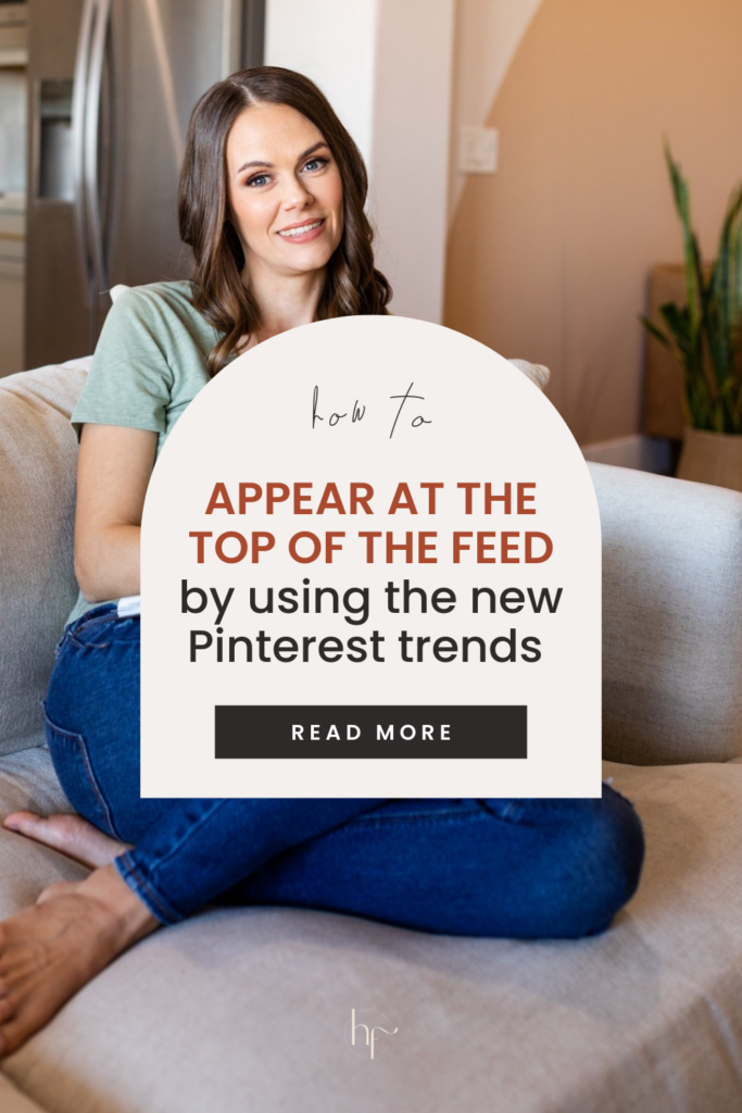 appear at the top of the feed by using the new Pinterest Trends keyword tool