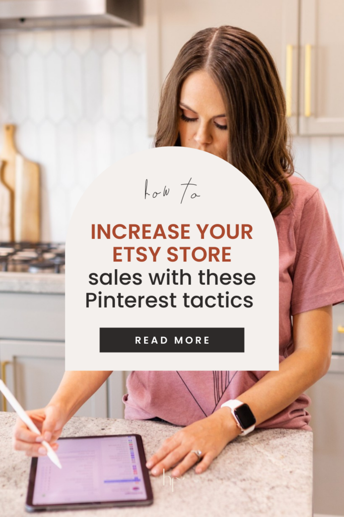 Pinterest tactics for Etsy sellers