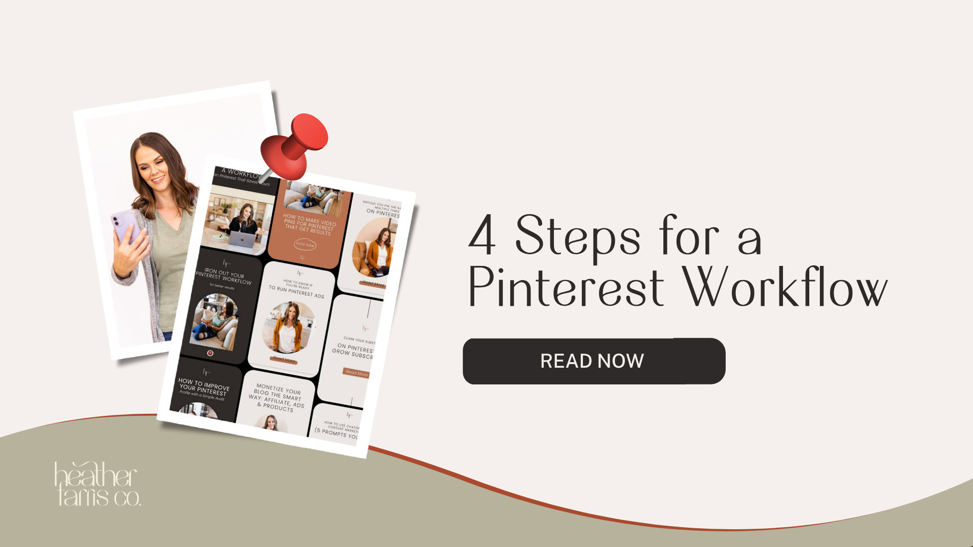 4 Steps for a Pinterest workflow