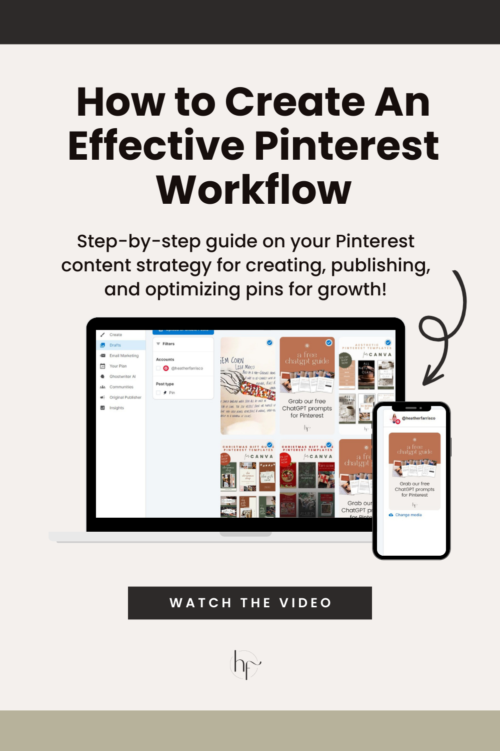 4 Steps For Creating an Effective Pinterest Workflow That Produces Results