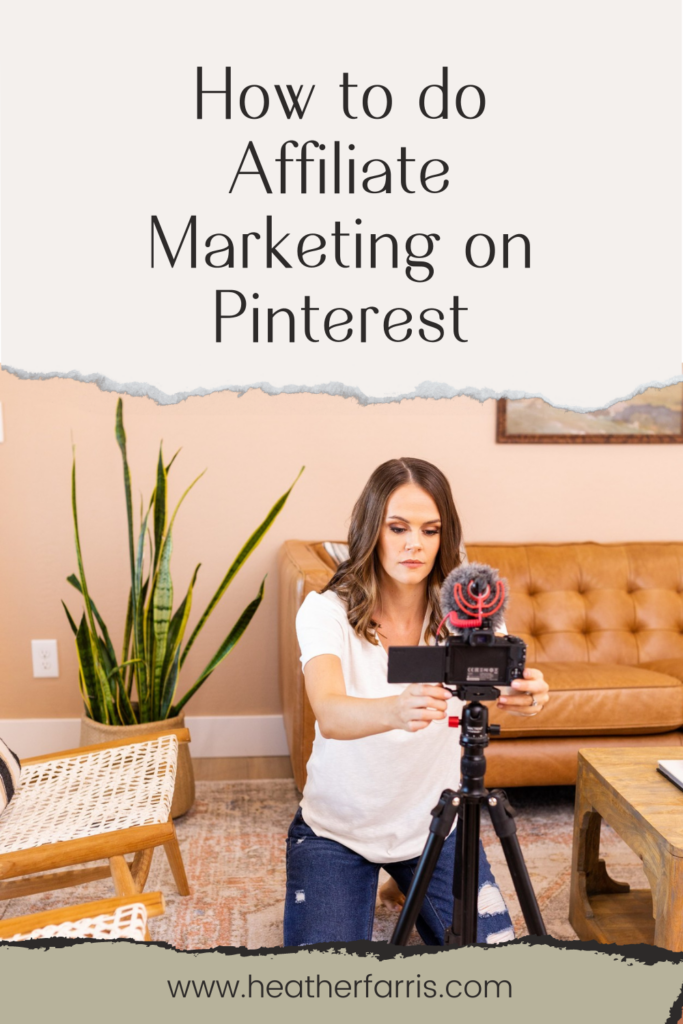 how to do affiliate marketing on pinterest