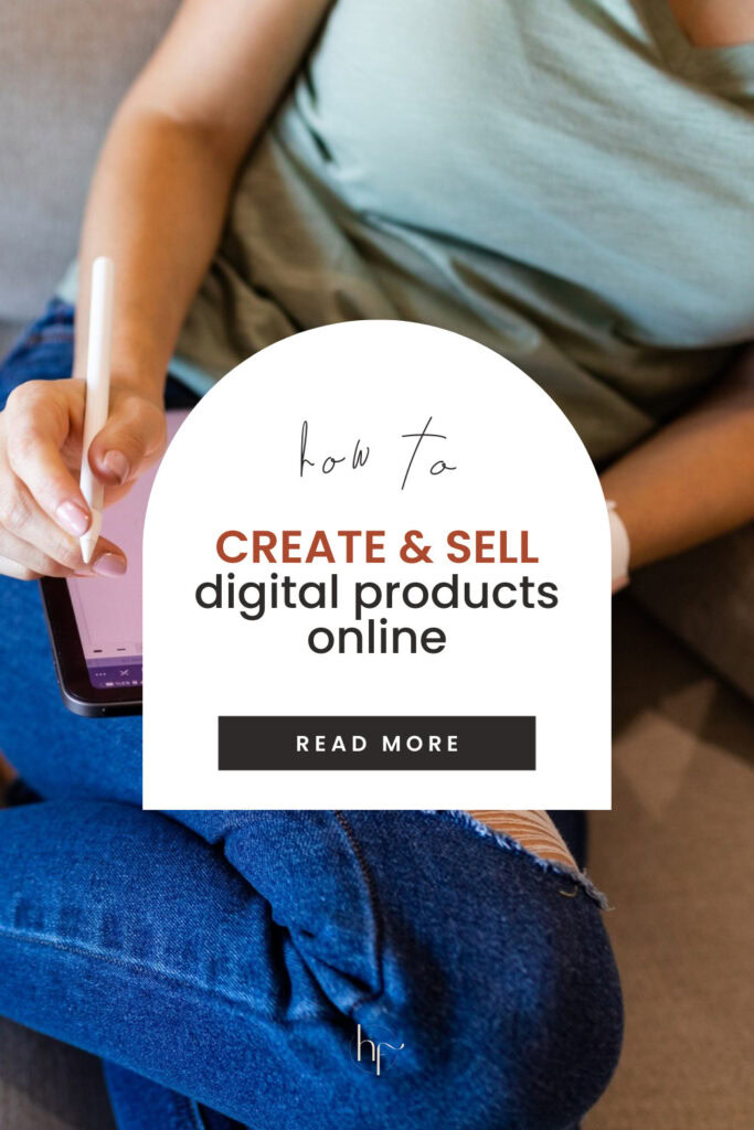 how to create and sell digital products online