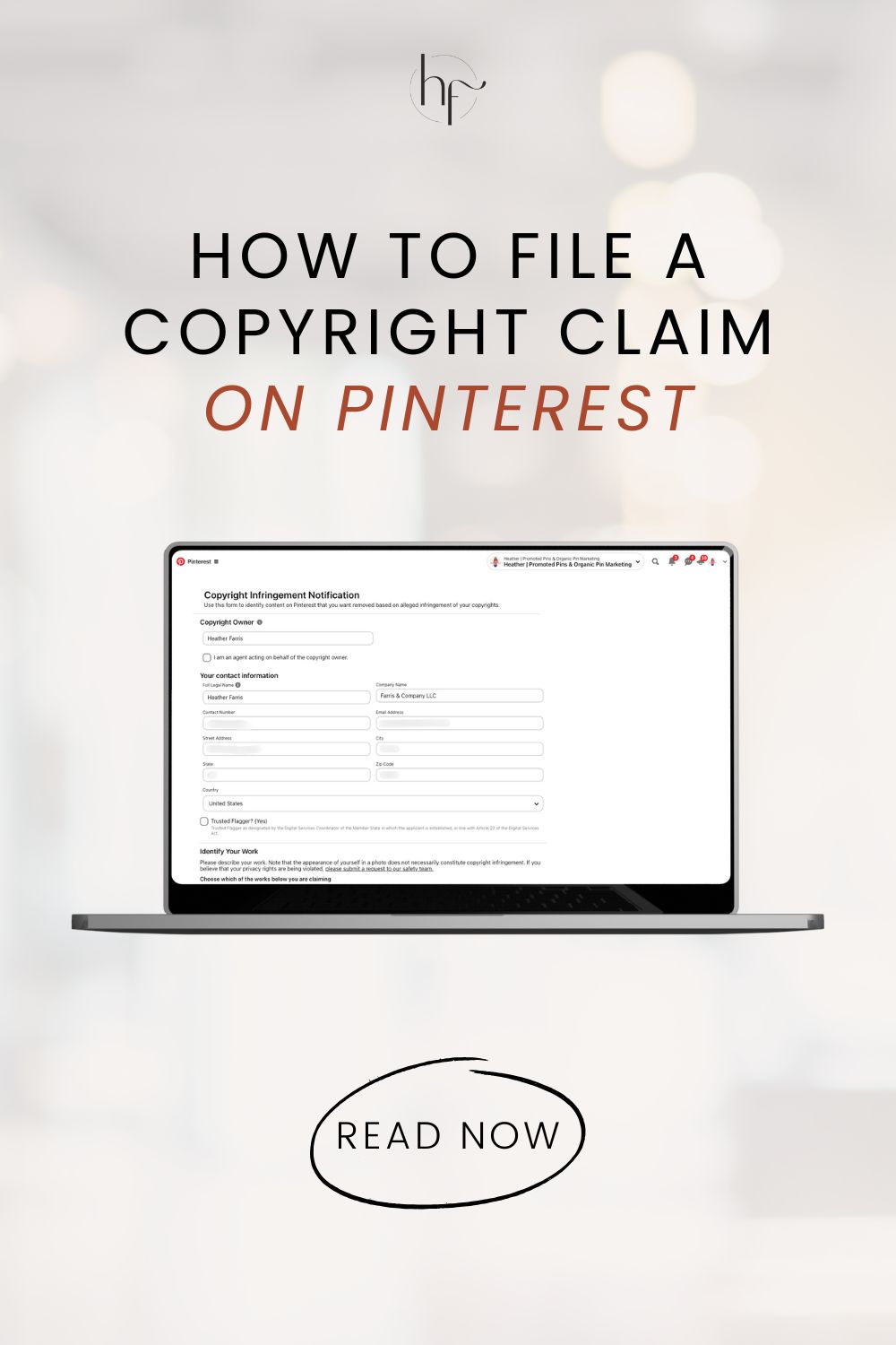 When & How to File a Copyright Claim on Pinterest