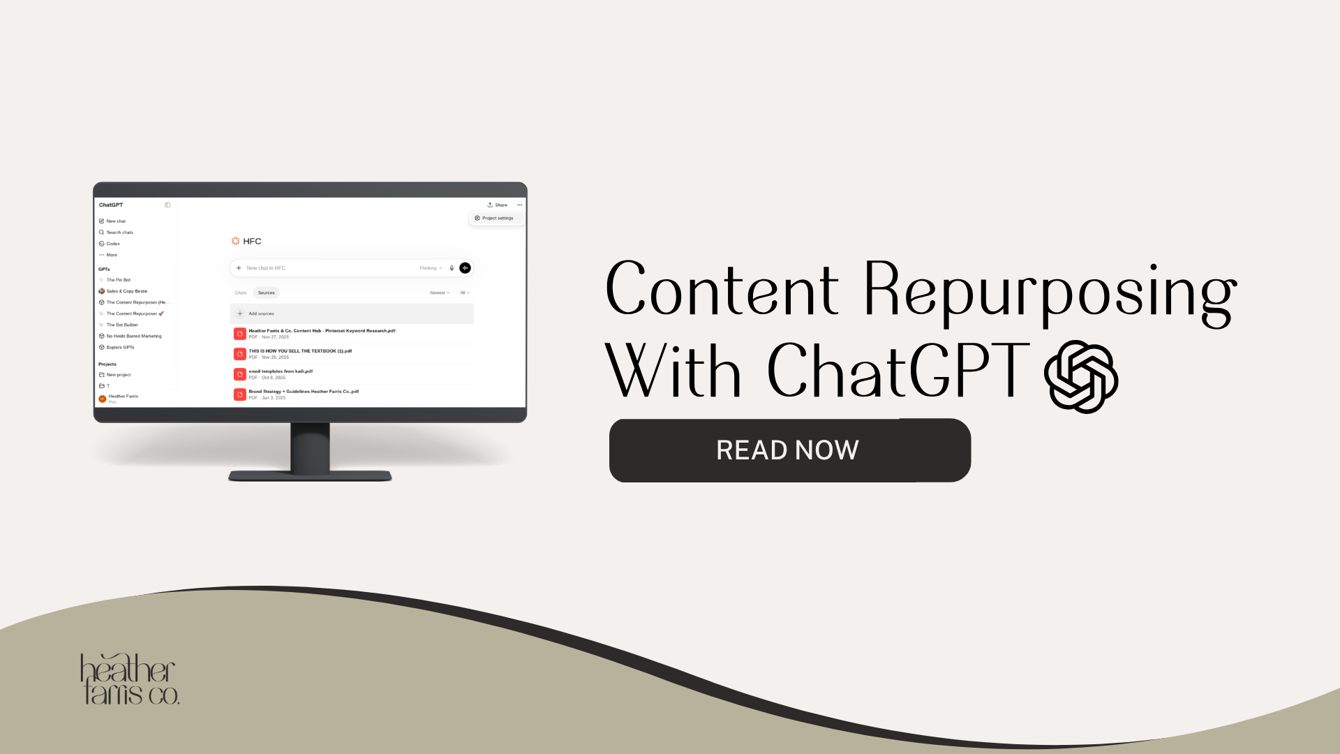 content repurposing with chatgpt