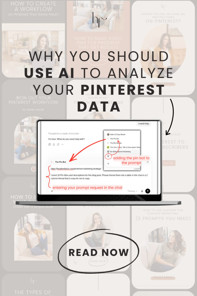 why you should use AI to analyze your Pinterest data