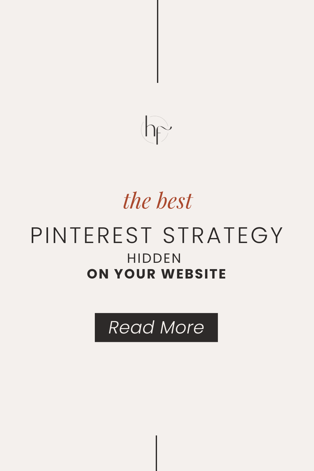 The Best Pinterest Strategy Hidden on Your Website